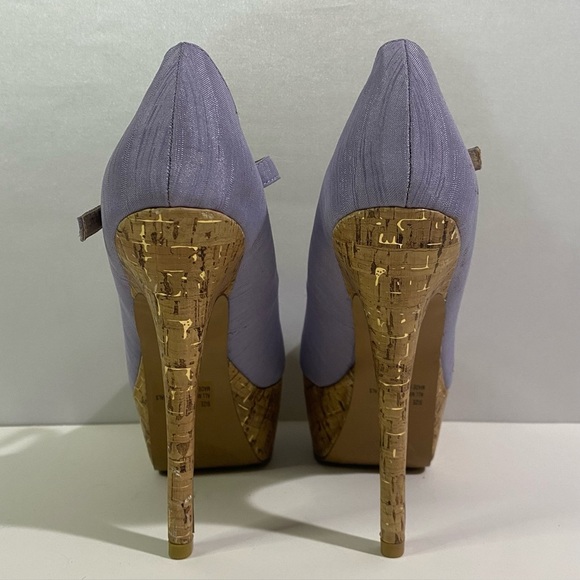 Qupid Women's 8.5 & 7.5 & 7 Purple Heels - Picture 2 of 8